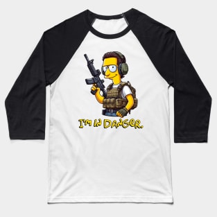 Tactical Yellow People Baseball T-Shirt